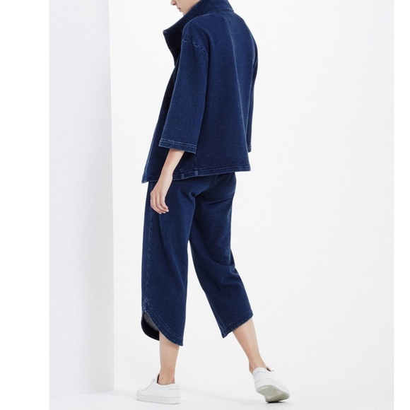 Ag adriano goldschmied dode indigo terry jacket - Picture 2 of 11